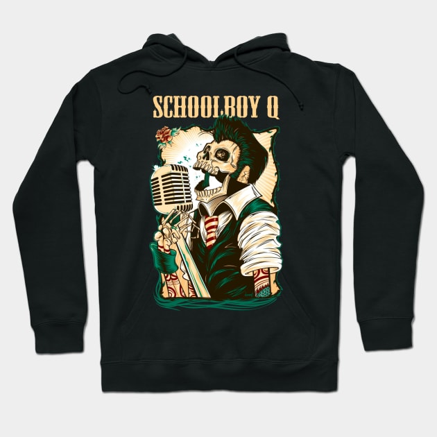 SCHOOLBOY Q BAND Hoodie by Tronjoannn-maha asyik 